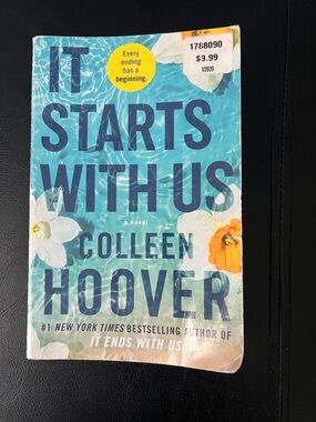 It Starts With Us Book by Colleen Hoover